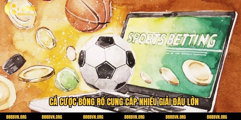 Cá cược bóng rổ cung cấp nhiều giải đấu lớn