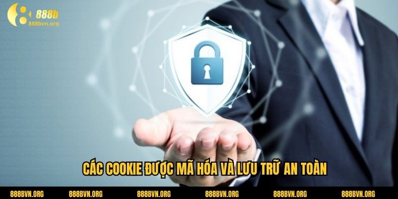 Các Cookie được mã hóa và lưu trữ an toàn