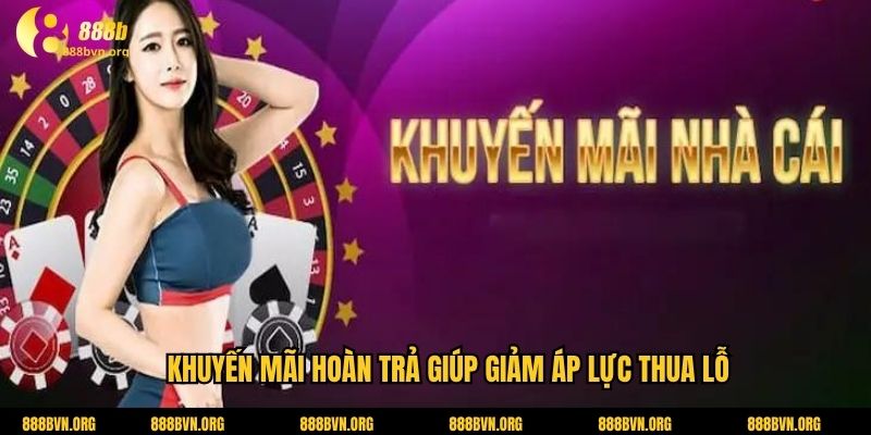 Khuyến mãi hoàn trả giúp giảm áp lực thua lỗ