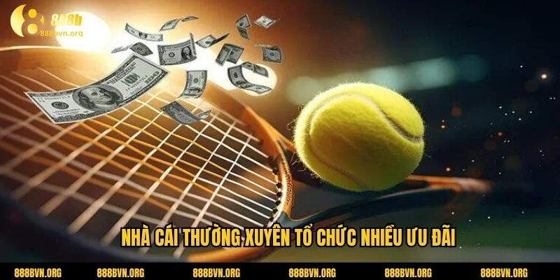 Nhà cái thường xuyên tổ chức nhiều ưu đãi